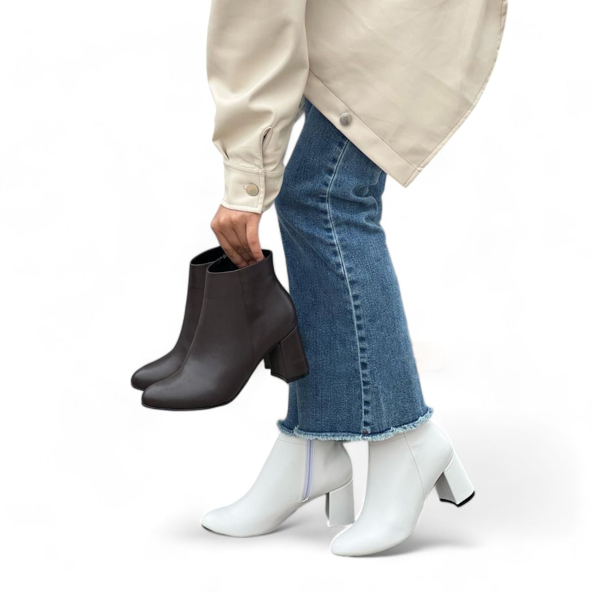 GENERICO - BOTIN MUJER ELEGANTE TACO 7.-