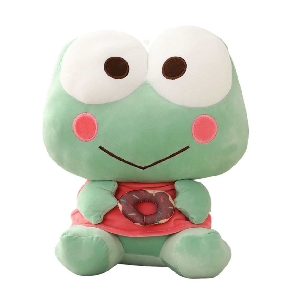GENERICO - Peluche  Keroppi con Dona Importado - Mide 50 cms alto