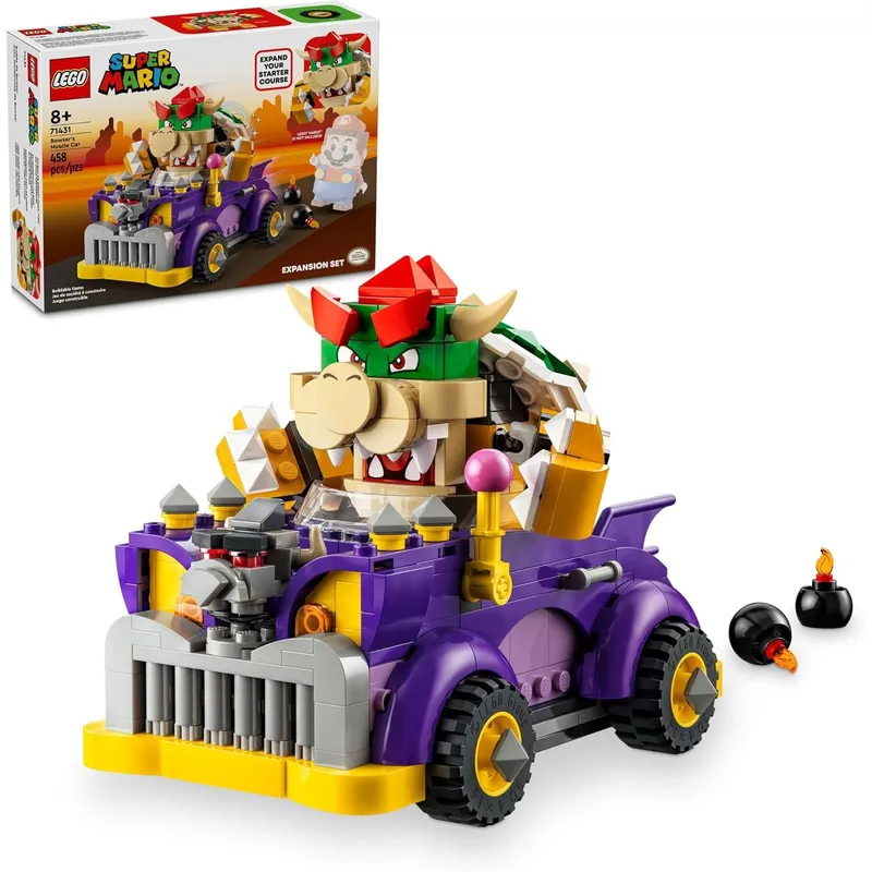 LEGO - LEGO Super Mario 71431 Coche monstruoso de Bowser