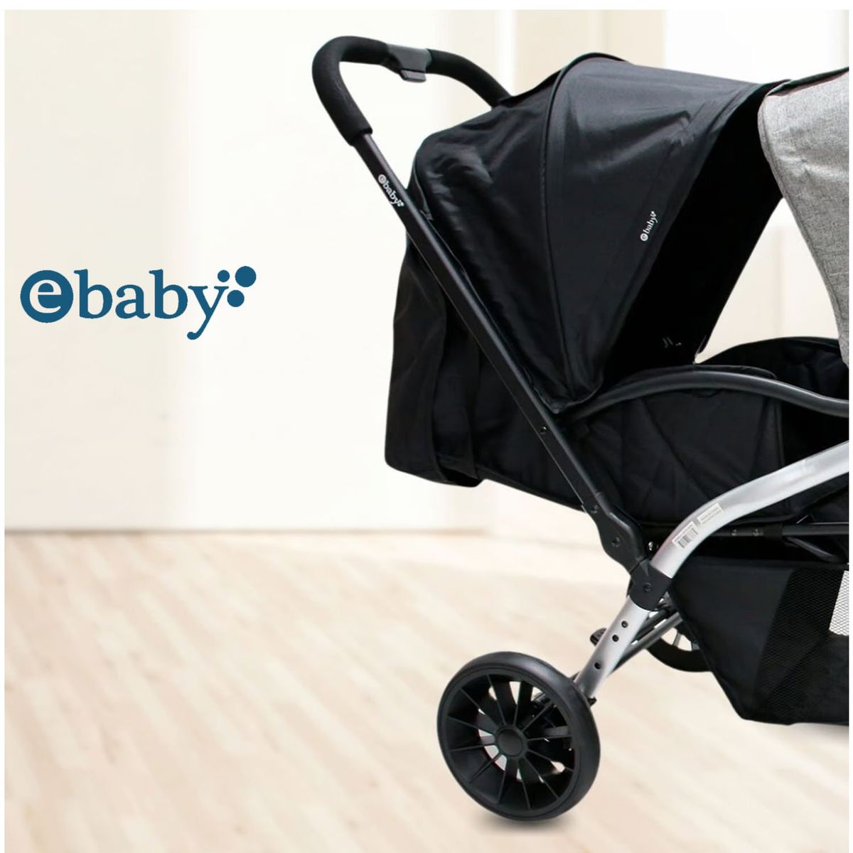 EBABY - Coche Mellicero «FRANCIA» Ebaby Grey