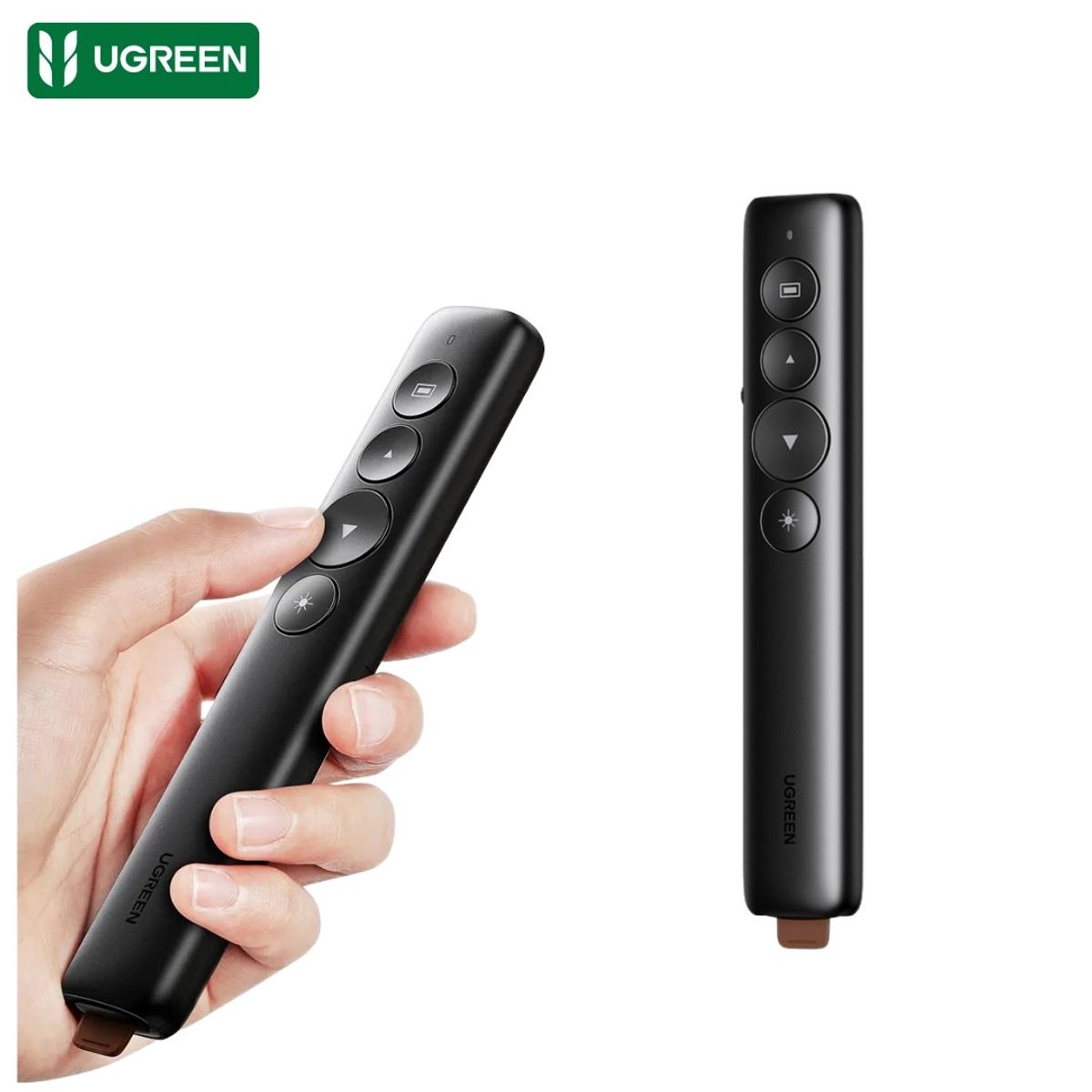 UGREEN - UGREEN Presentador Diapositivas Puntero Láser Inalámbrico LP479