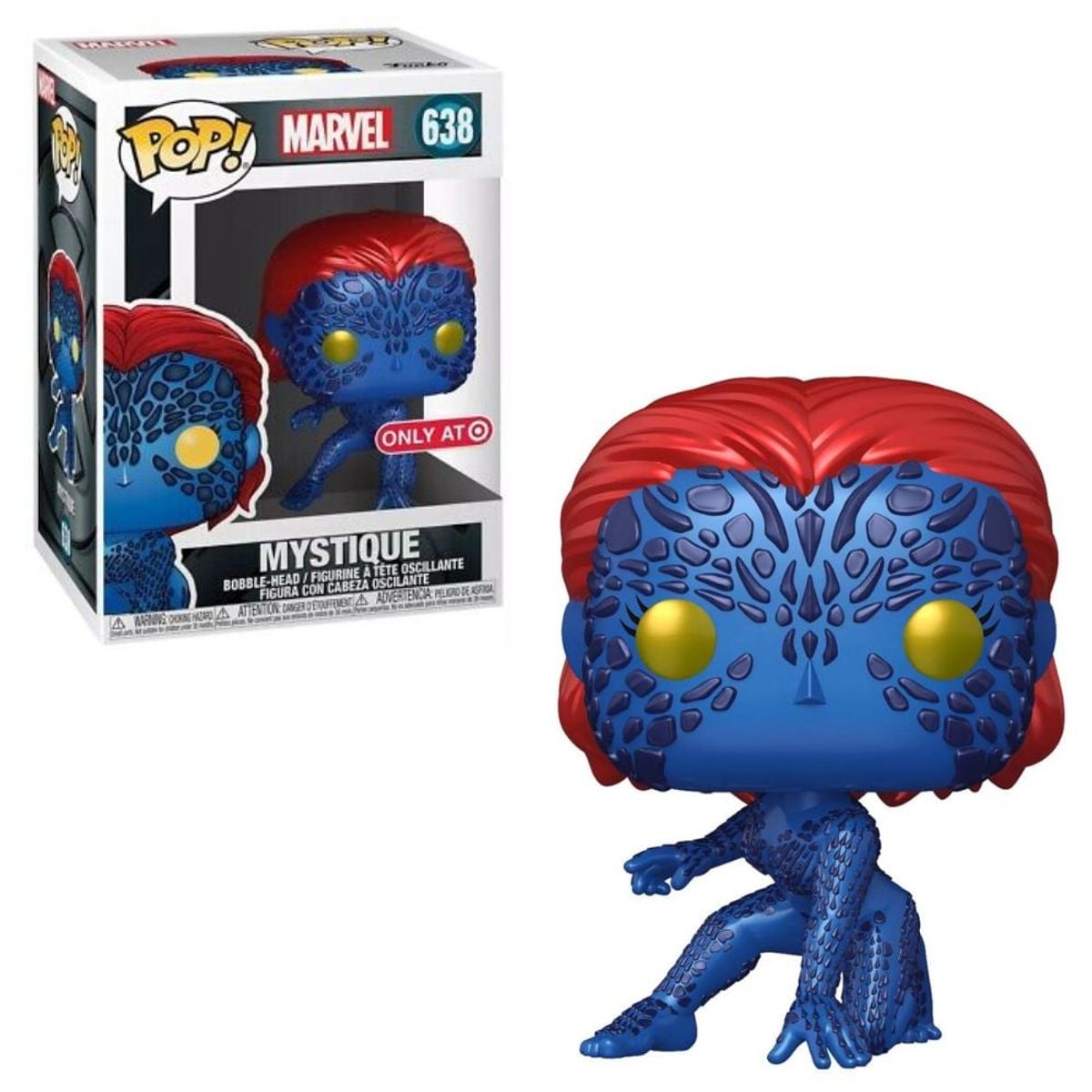 FUNKO - Funko Pop Mystique Metallic X-Men