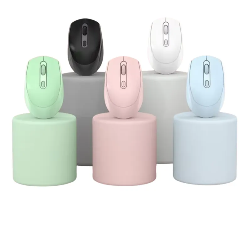 ROMAX - MOUSE OPTICO INALAMBRICO RECARGABLE PORTATIL  BLUETOOTH COLOR VERDE