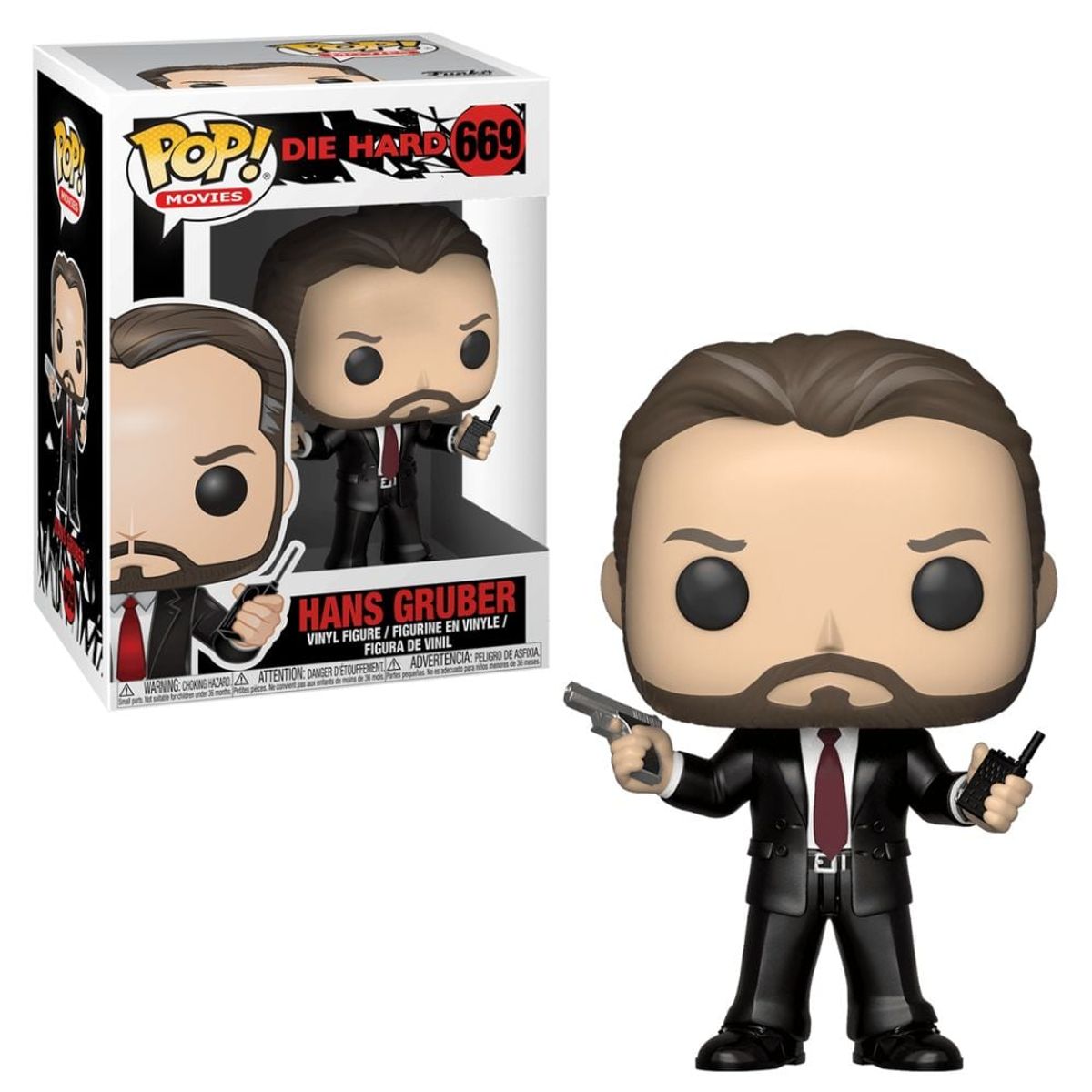 FUNKO - Funko Pop Hans Gruber Duro De Matar