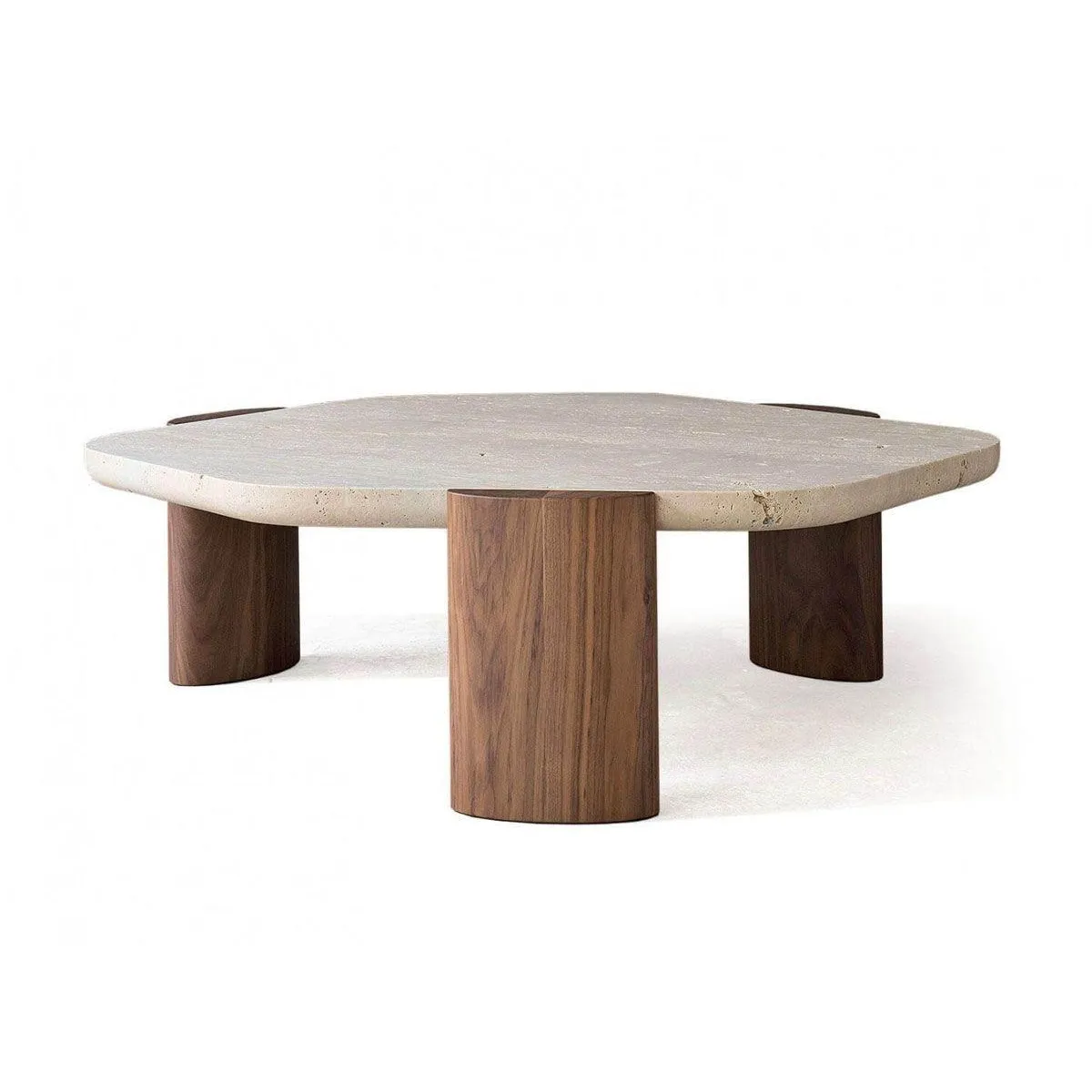 SLATERS PERU - MESA DE CENTRO DE DISEÑO EN MARMOL Y MADERA