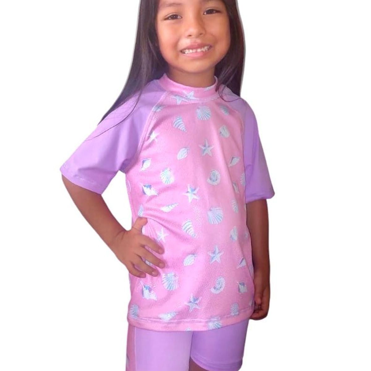 GENERICO - Ropa de baño Marina Rosado Conjunto