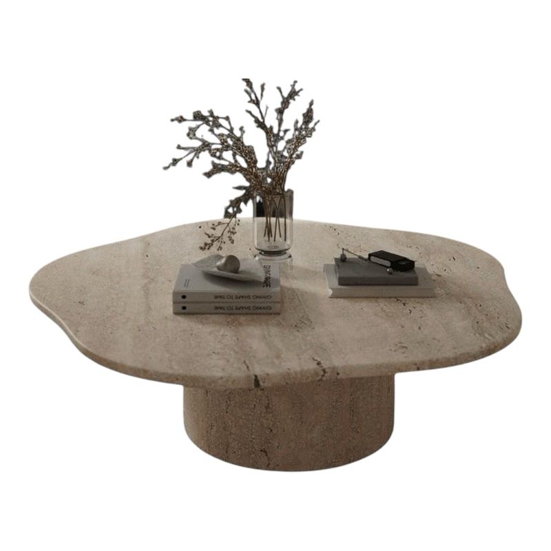 SLATERS PERU - MESA DE CENTRO IRREGULAR DE MARMOL