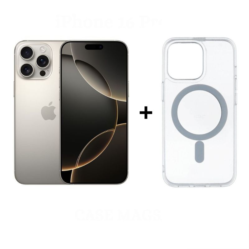 APPLE - Apple iPhone 16 Pro Max Intelligence 256GB - (eSIM) - Natural Titanium