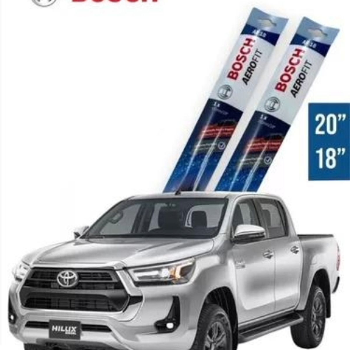 BOSCH - Plumilla Limpiaparabrisas Bosch Toyota Hilux