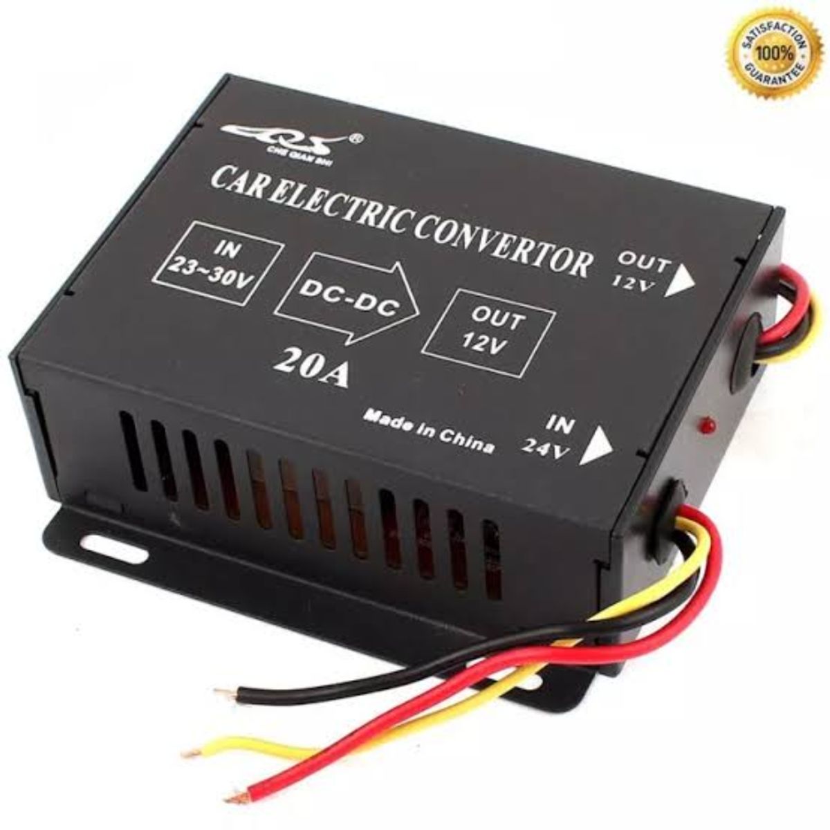 GENERICO - REDUCTOR DE VOLTAJE 24V A 12V  20AMPERIOS