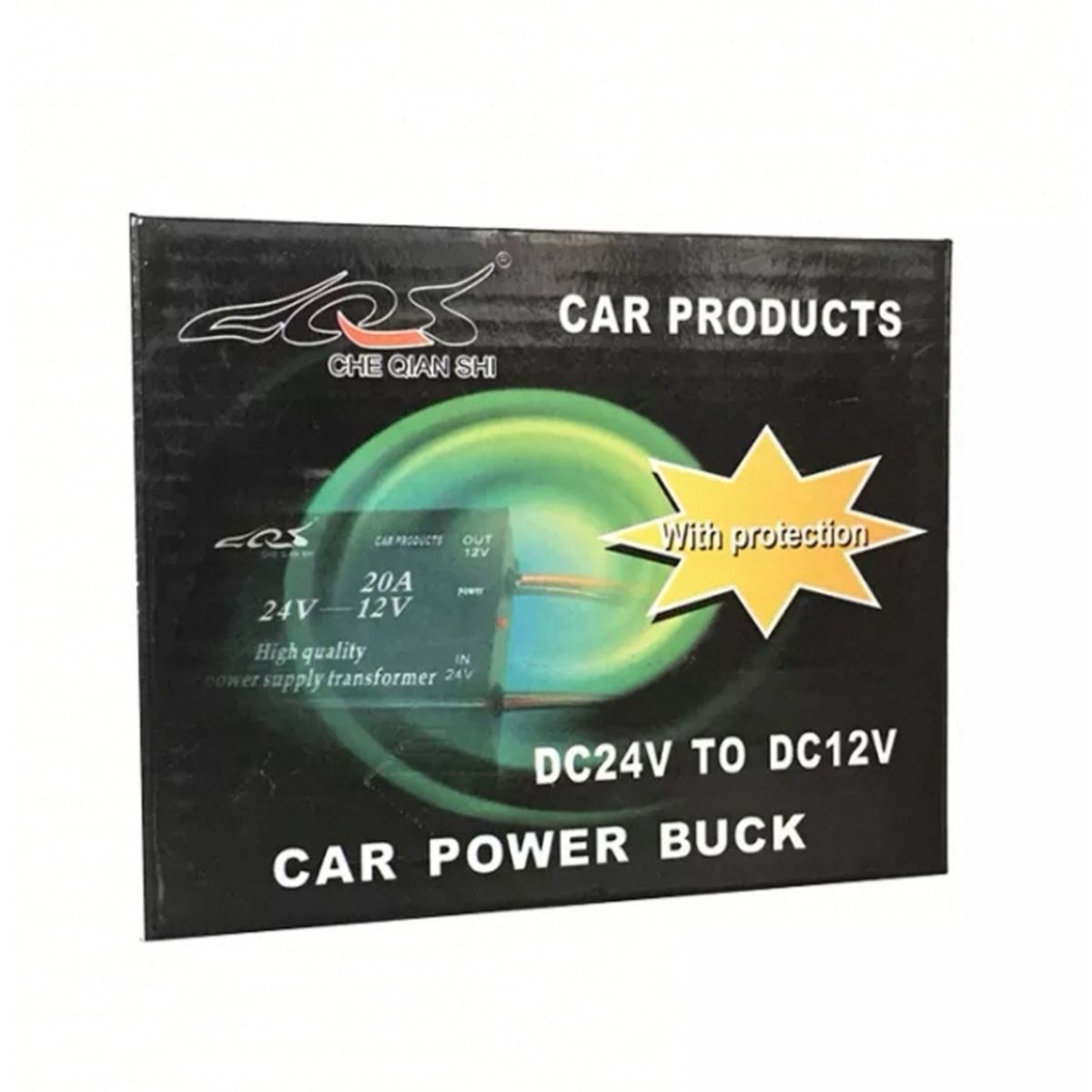 GENERICO - REDUCTOR DE VOLTAJE 24V A 12V  20AMPERIOS