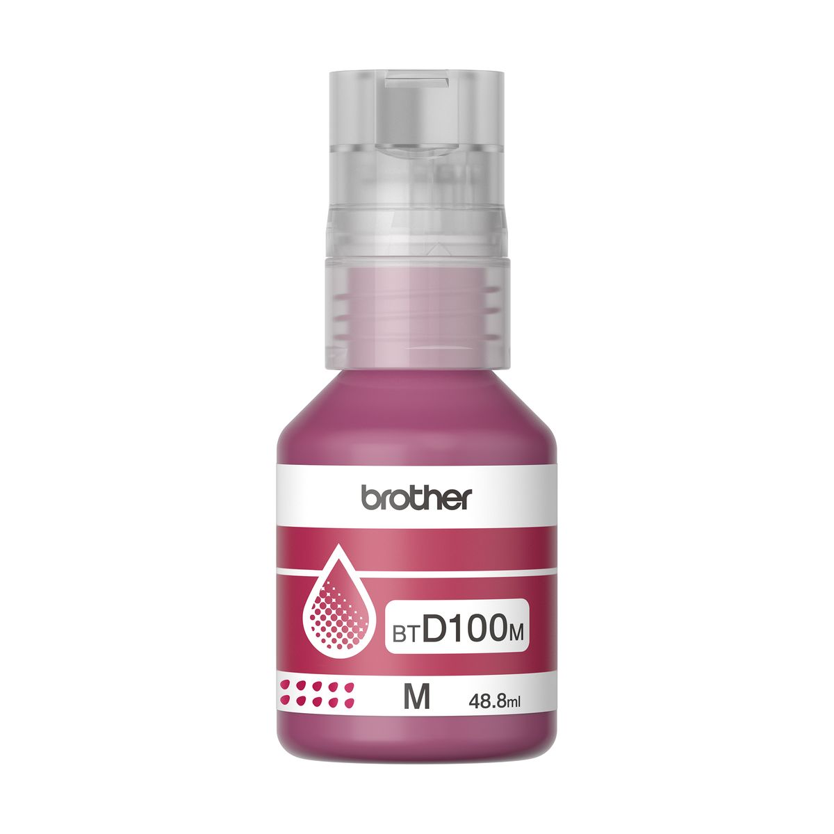 BROTHER - TINTA BROTHER BTD100M MAGENTA DCP-T230430W436W PN BTD100M