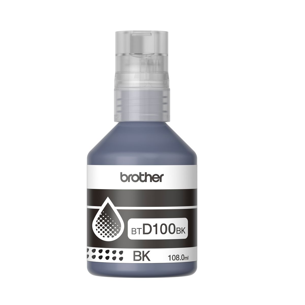 BROTHER - BOTELLA DE TINTA BROTHER NEGRA RENDIMIENTO 7500PAG PN BTD100BK