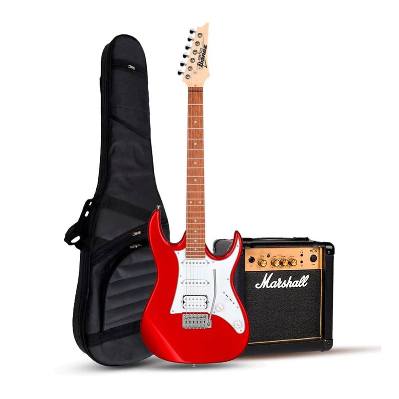 IBANEZ - GIO GRX40 CANDY APPLE - MARSHALL 10W