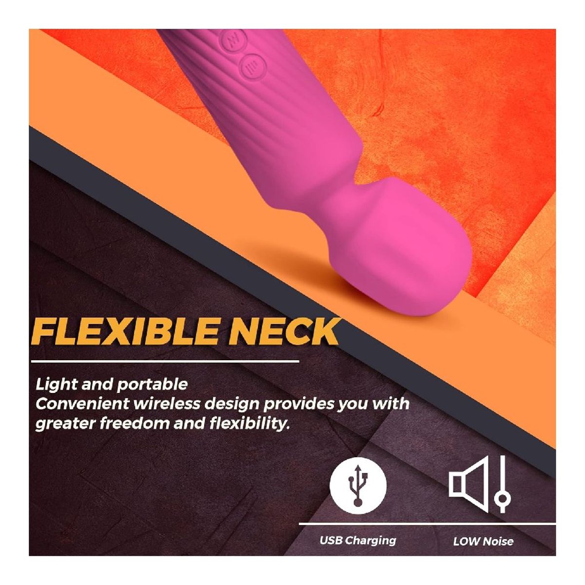 GENERICO - Vibrador Consolador Juguete Ultrasensible Punto G