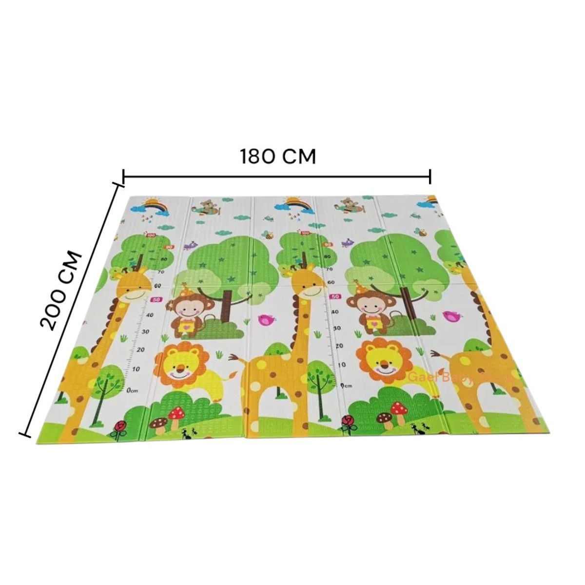 GENERICO - PISO ANTIGOLPES REVERSIBLE PARA BEBÉS Y NIÑOS