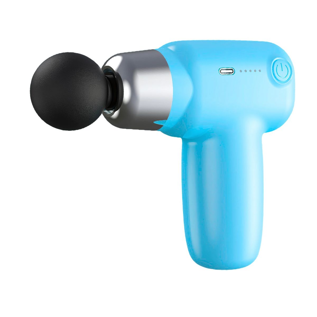 VICTORIA - Pistola Masajeadora Para Cuerpo Entero Con 4 Cabezales