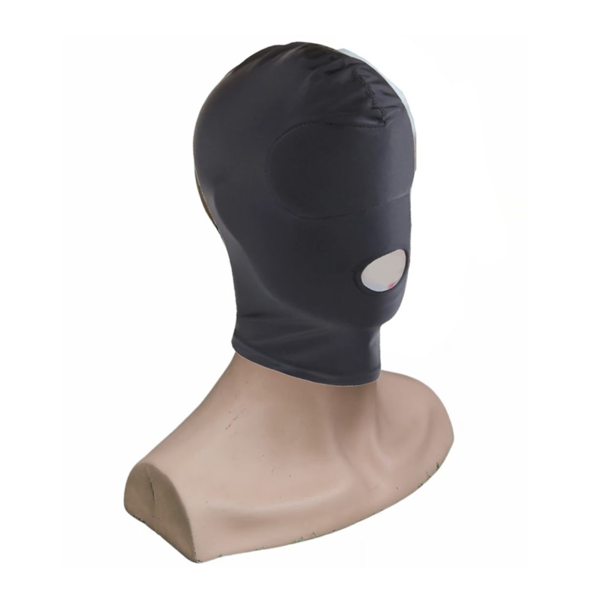 GENERICO - Máscara negra de Muñeco de tela ligera