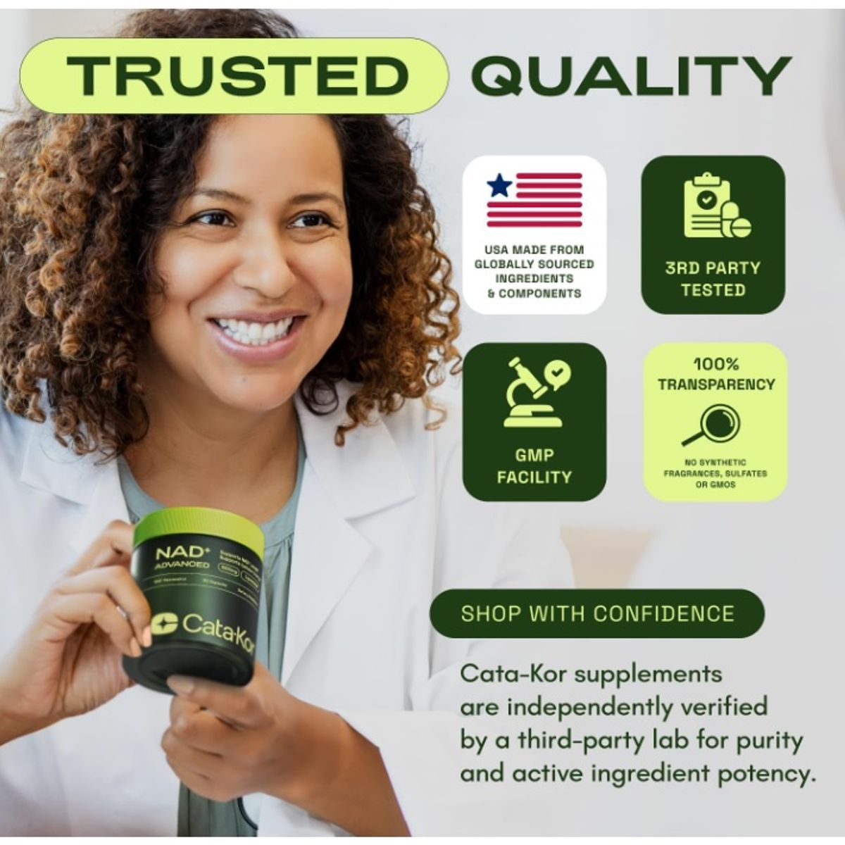 GENERICO - NAD Resveratrol Cata-kor 500 mg - 60 capsulas