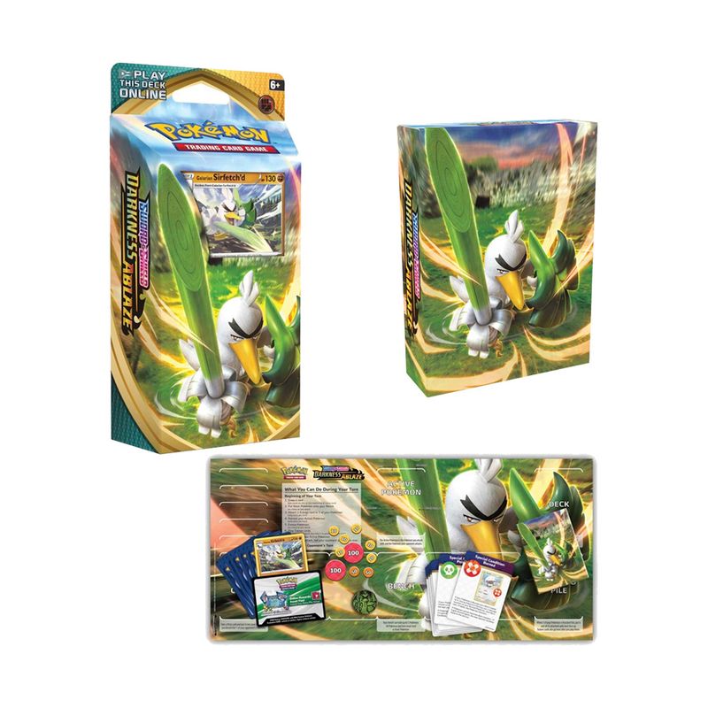 POKEMON - Pokemon TCG Galarian Sirfetchd Theme Deck Ingles
