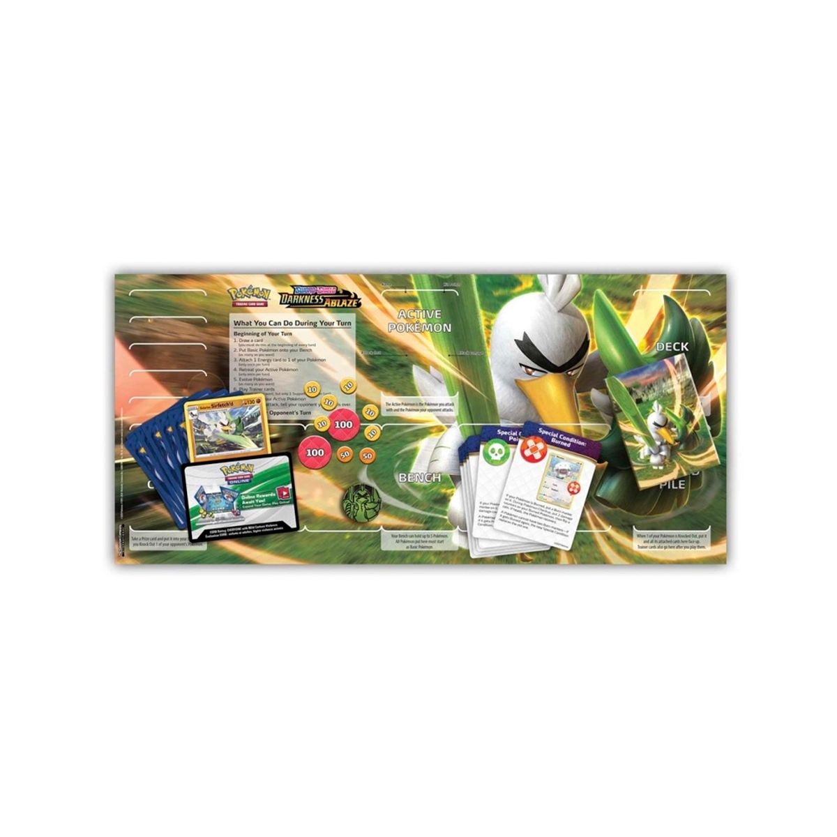 POKEMON - Pokemon TCG Galarian Sirfetchd Theme Deck Ingles