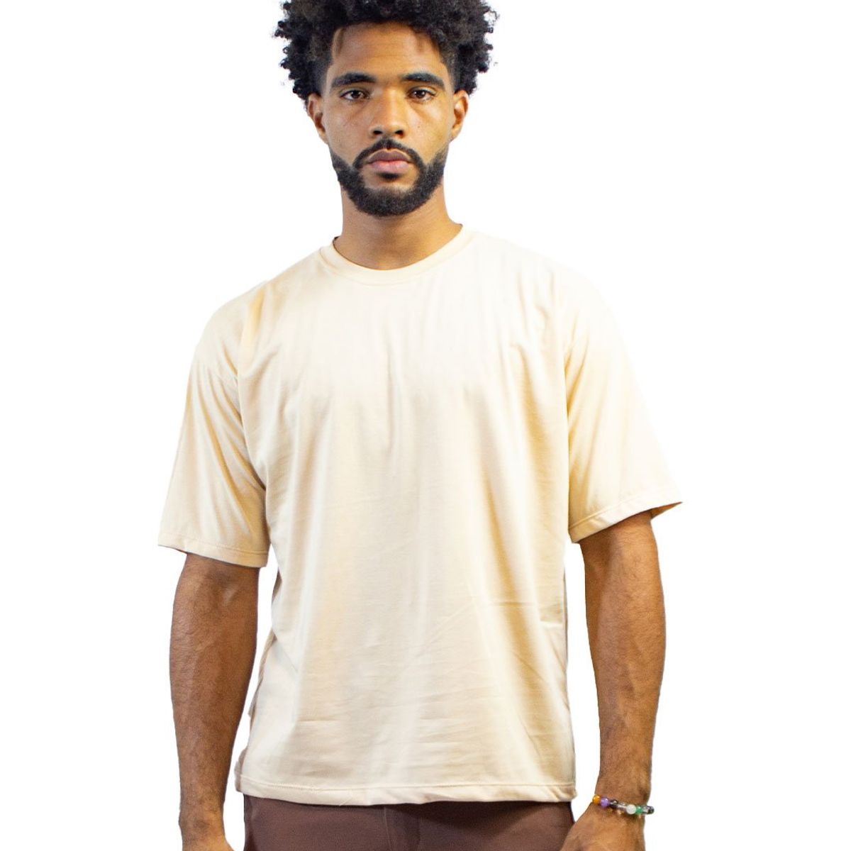 DM DEXMEN - Polo Dexmen Oversize Entero Beige