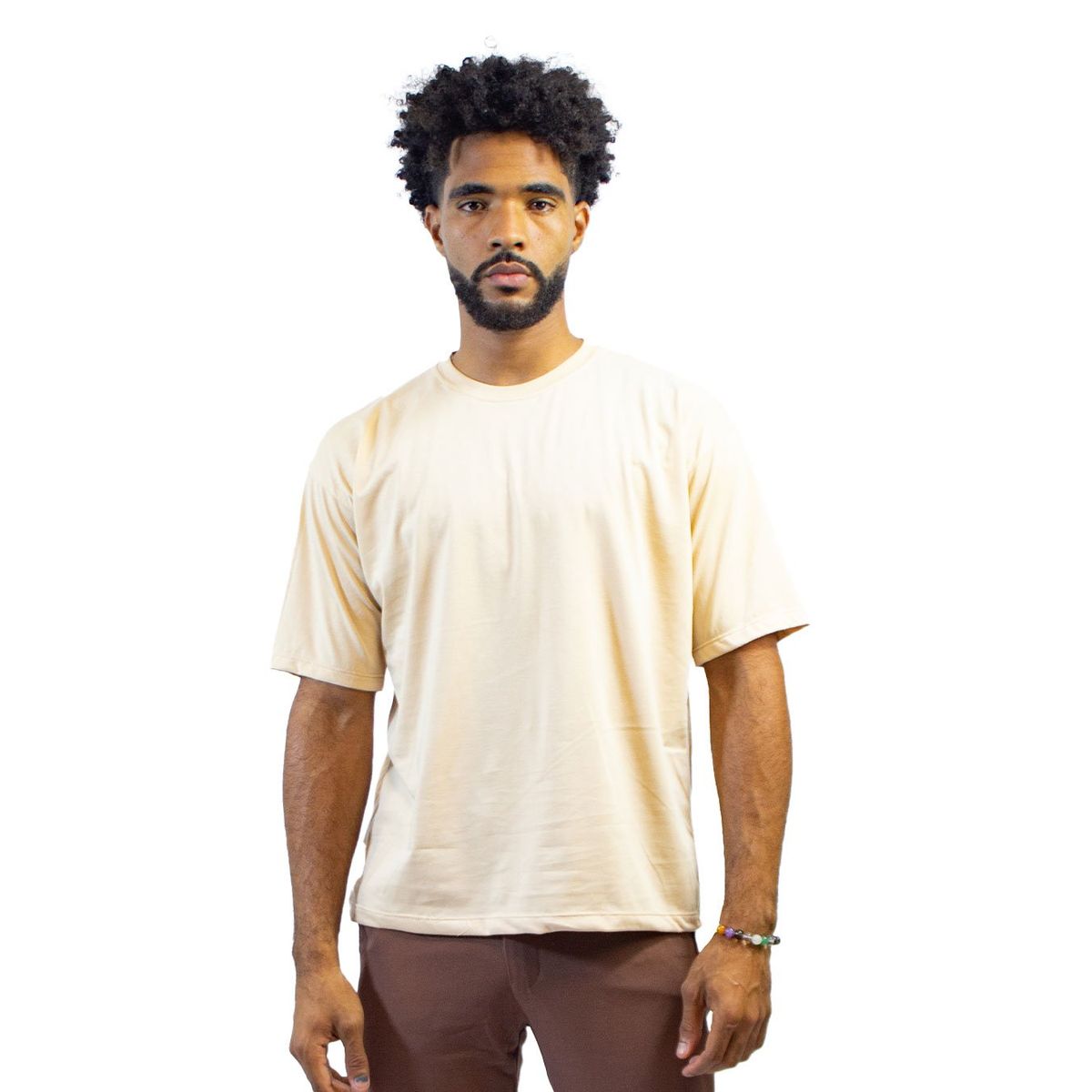 DM DEXMEN - Polo Dexmen Oversize Entero Beige
