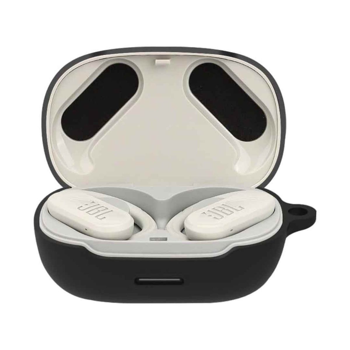 GENERICO - Funda Case De Silicona Para Audifonos Jbl Endurance Peak 3 negro