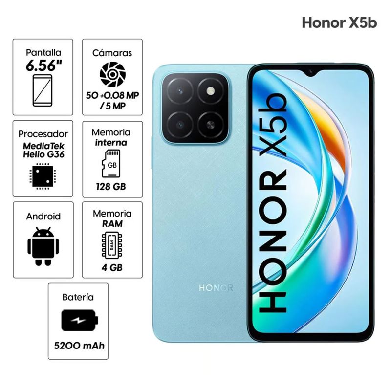 HONOR - CELULAR HONOR X5B 4RAM 128GB