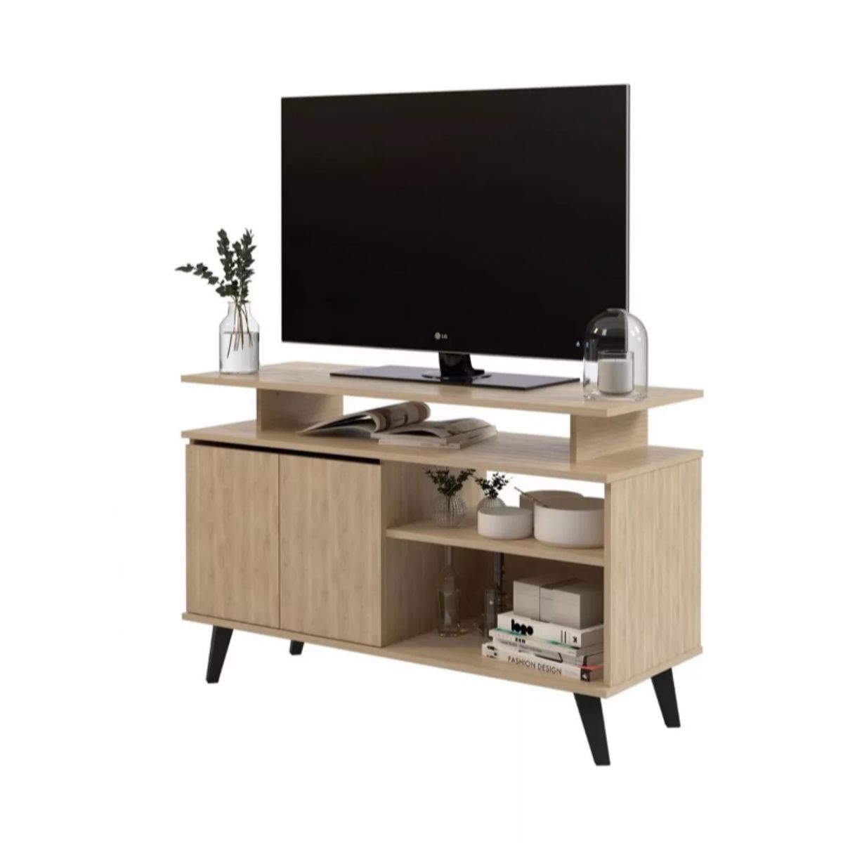 NACION MUEBLES - MUEBLE PARA TV NACION MUEBLES WANT COLOR MADERA