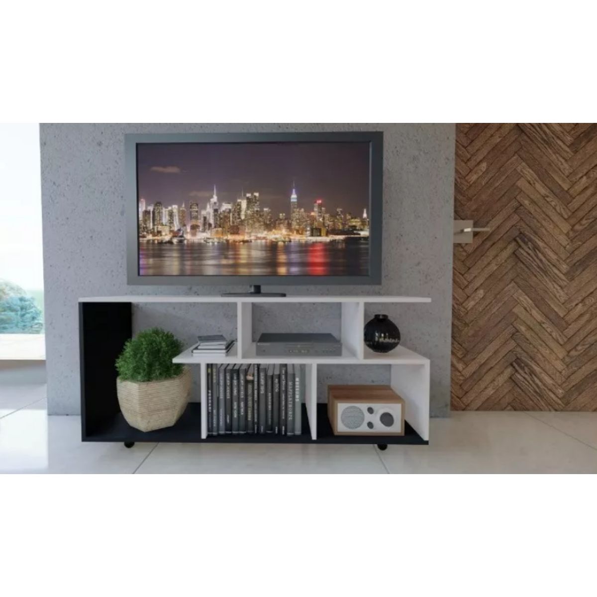 NACION MUEBLES - MUEBLES PARA TV NACION MUEBLES LURIM COLOR MULTICOLOR