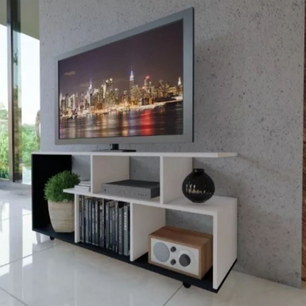 NACION MUEBLES - MUEBLES PARA TV NACION MUEBLES LURIM COLOR MULTICOLOR