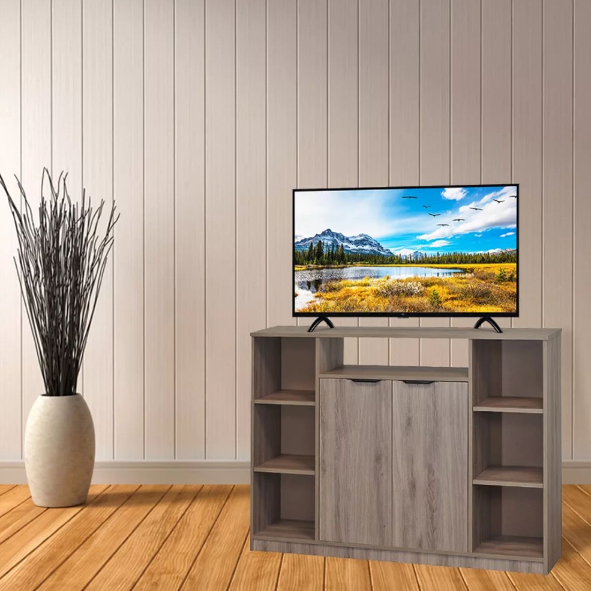 NACION MUEBLES - MUEBLES PARA TV NACION MUEBLES DRIVER COLOR ROBLE