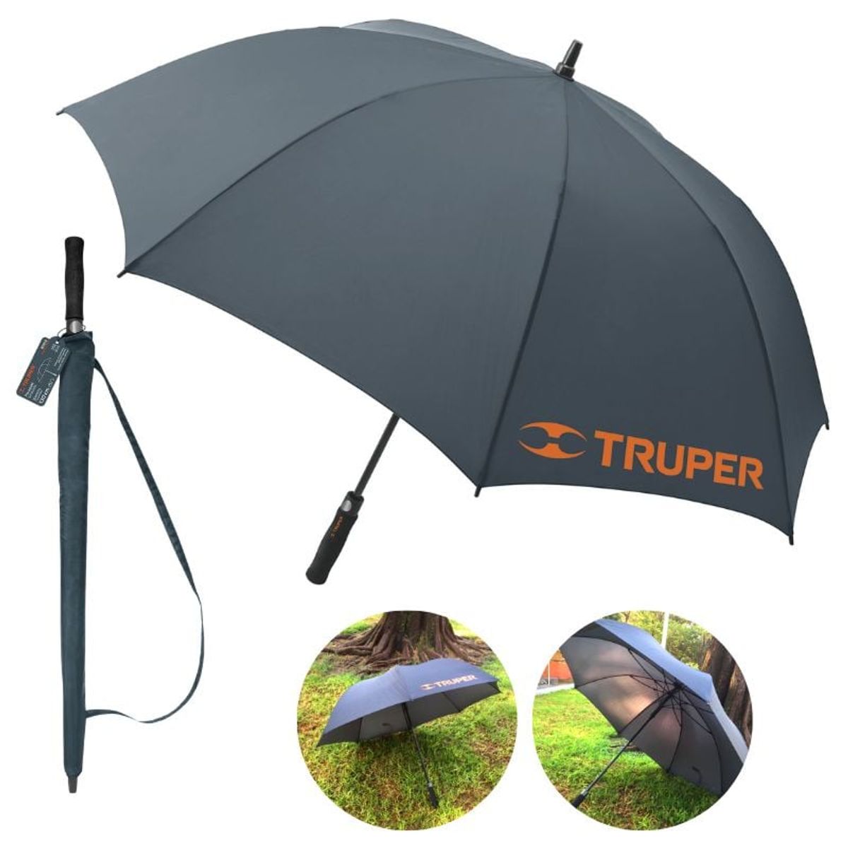 TRUPER - paragua sombrilla portátil 130 Truper