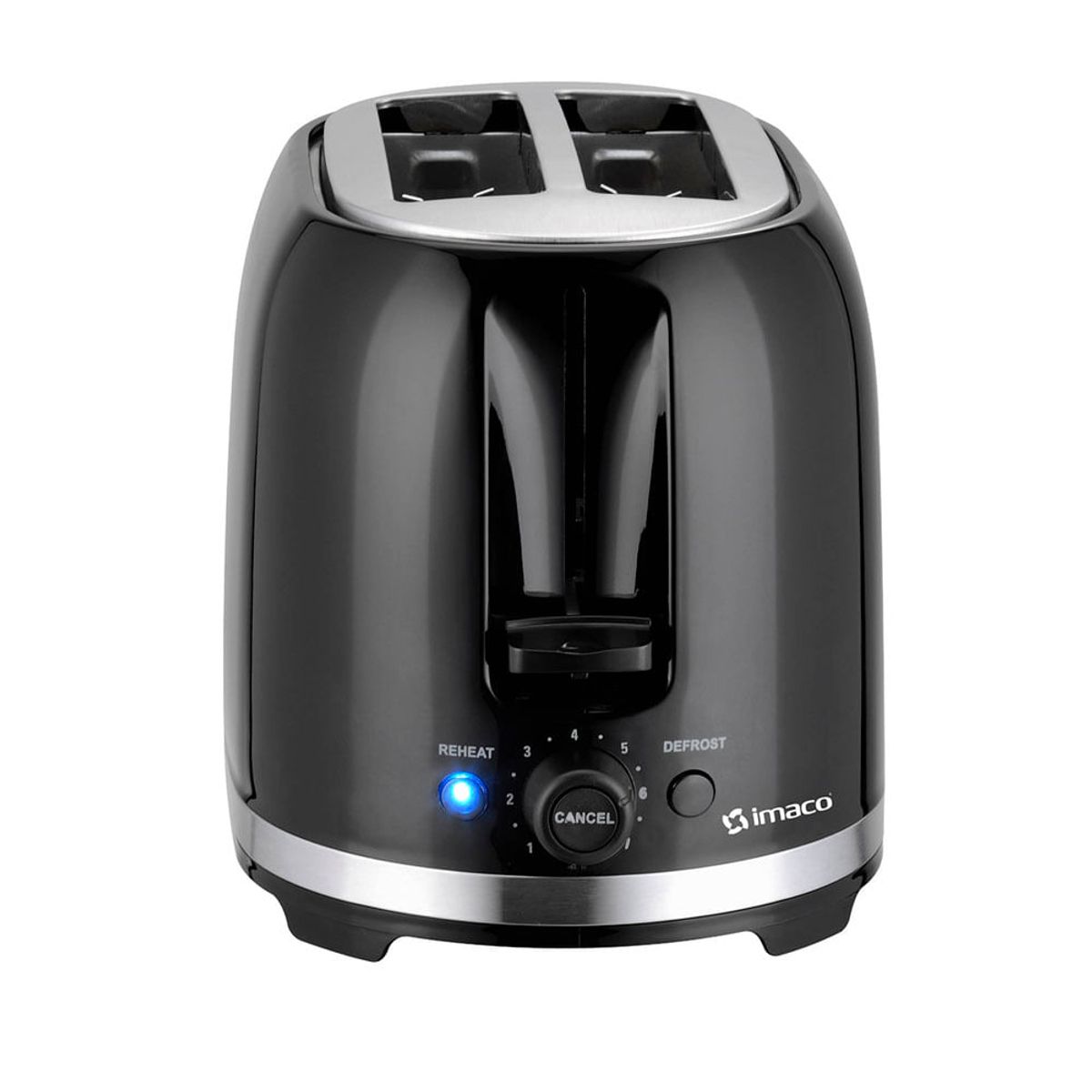 IMACO - Tostadora Imaco de 2 Panes IBT2085N – Negro