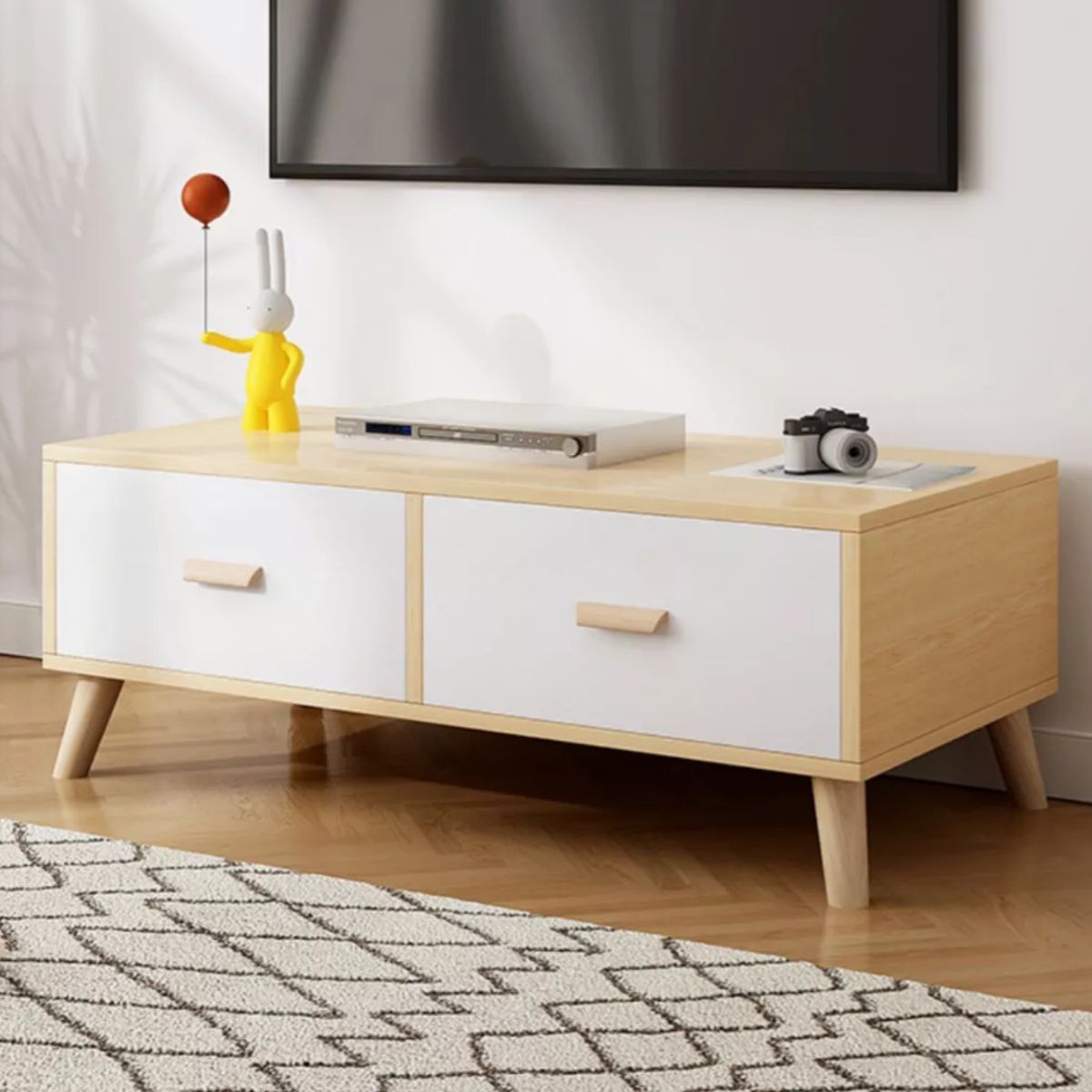 NACION MUEBLES - MUEBLE PARA TV NACION MUEBLES SOL COLOR MADERA