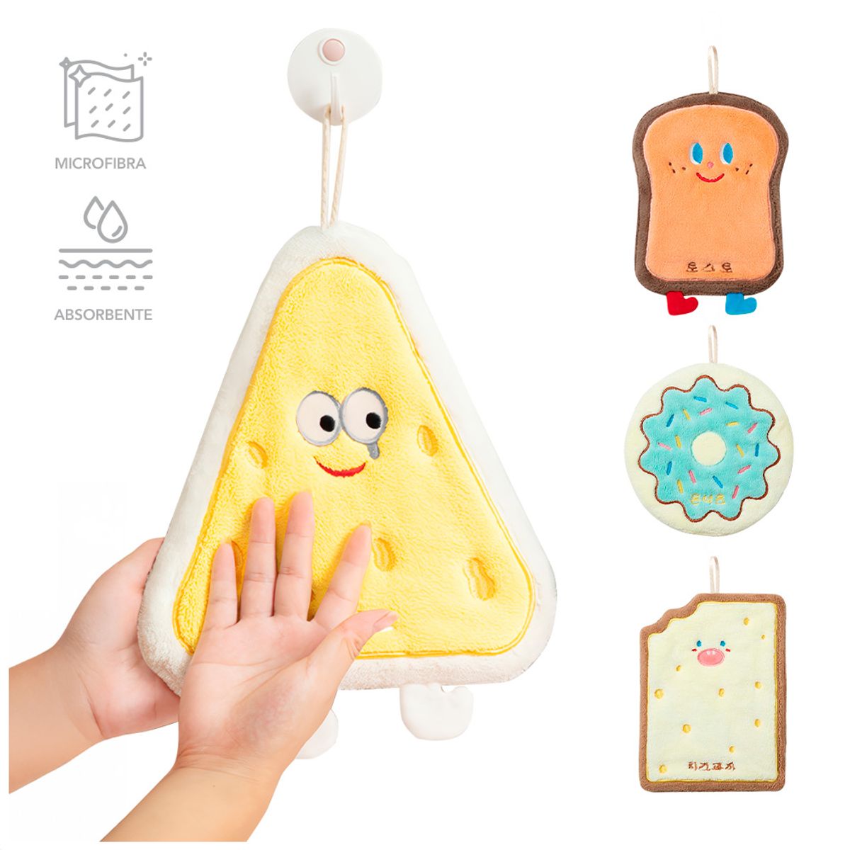 KELLER - Toalla de Mano de Microfibra para Cocina SM6