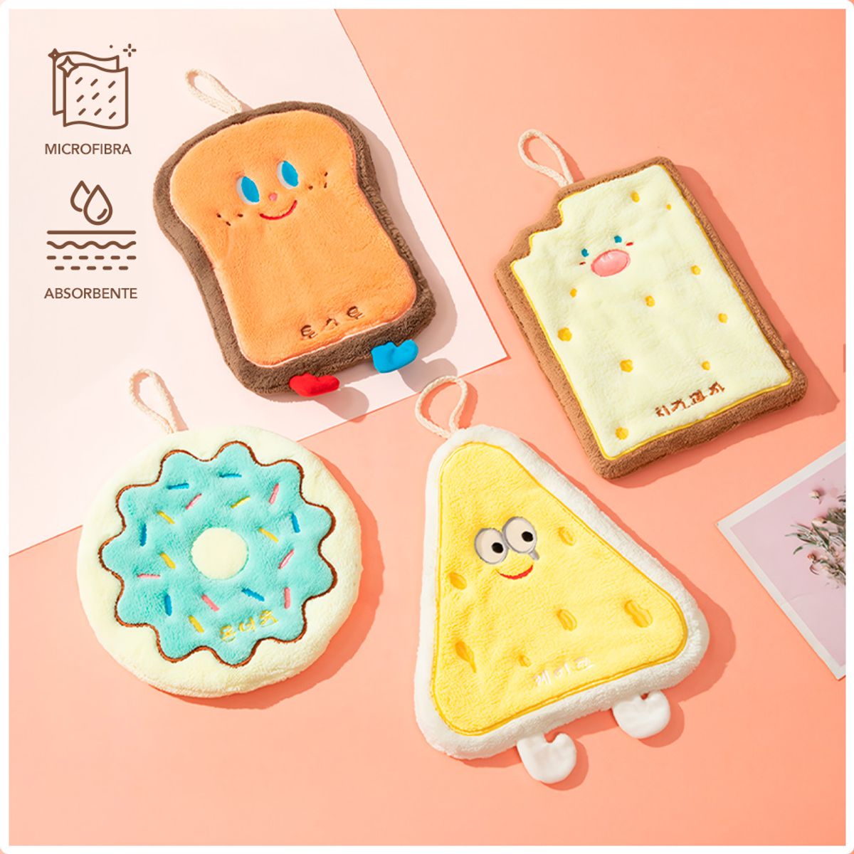 KELLER - Toalla de Mano de Microfibra para Cocina SM6