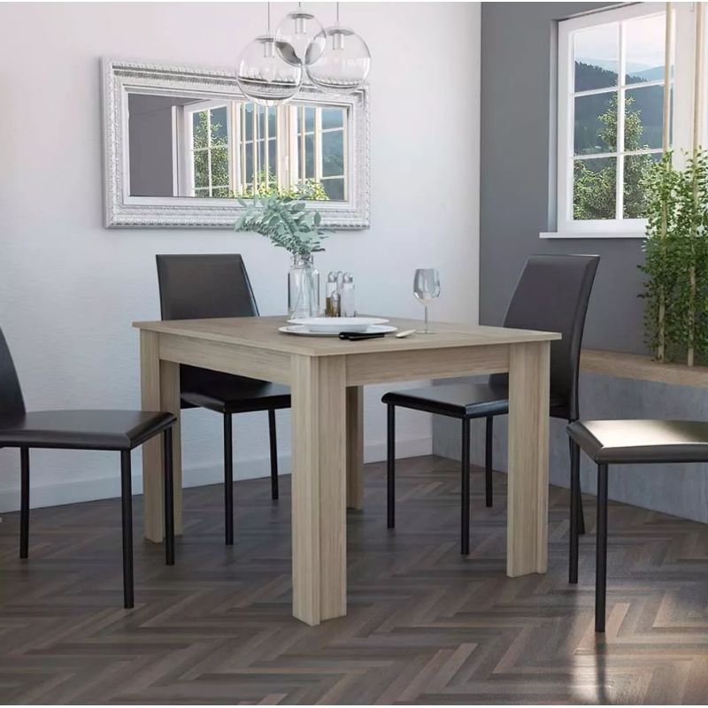 NACION MUEBLES - COMEDOR NACION MUEBLES VOID COLOR MADERA CLARA