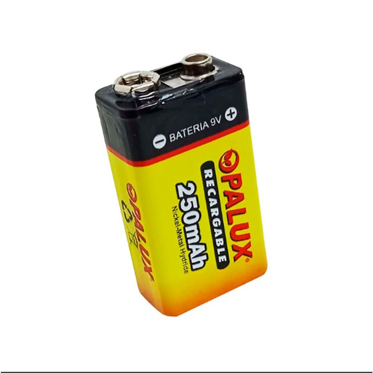OPALUX - Bateria Recargable 9V 250mAh OPALUX DH-250-9V