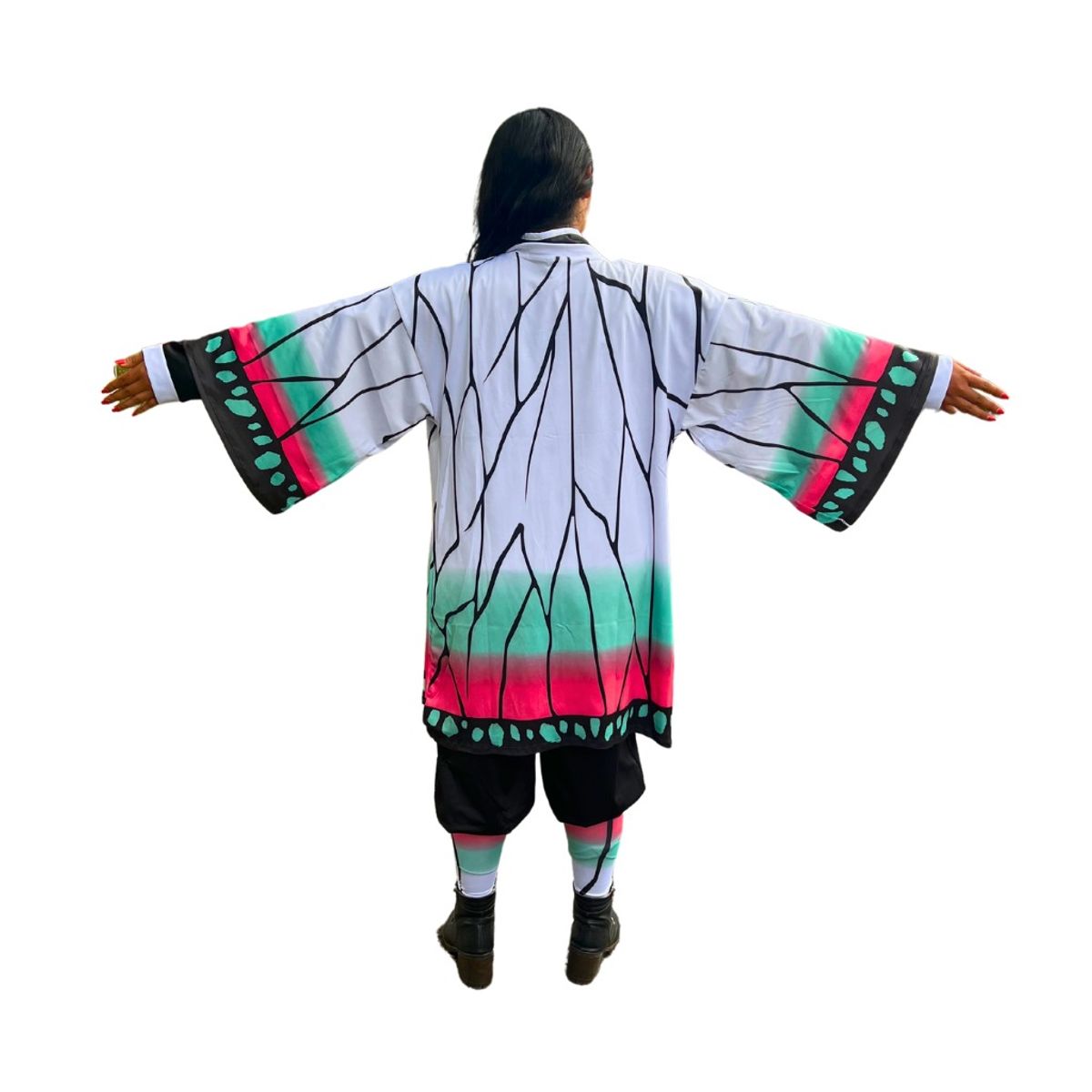 GENERICO - Disfraz Shinobu Kocho Demon Slayer Cosplay Anime para Niña y Adulto