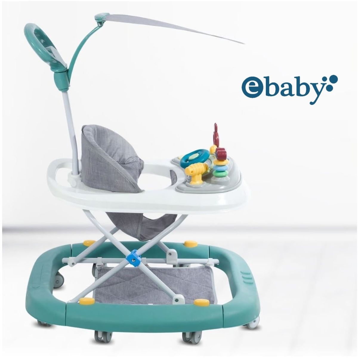 EBABY - Andador Mecedora «FLO BABY» Edición Limitada Light Blue