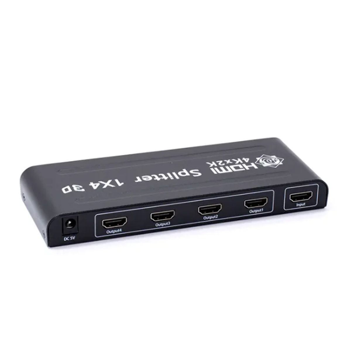 GENERICO - SPLITTER HDMI 1X4 DE 1 ENTRADA A 4 SALIDAS FULL HD DE METAL DELCOM