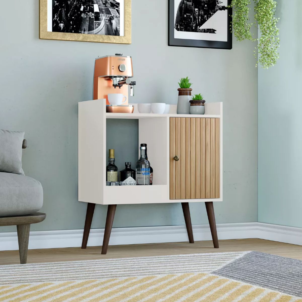 NACION MUEBLES - COMODA NACION MUEBLES LIPS COLOR BLANCO