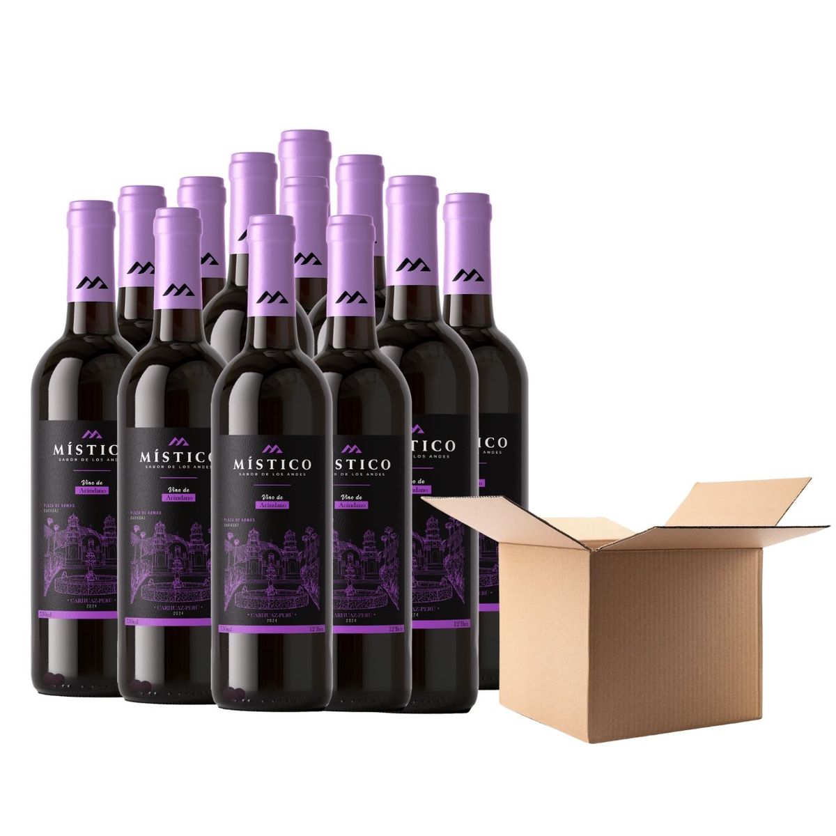 GENERICO - Caja de 12 unidades Mistico Arandano.