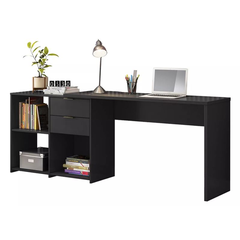 NACION MUEBLES - ESCRITORIO NACION MUEBLES DRIP COLOR NEGRO