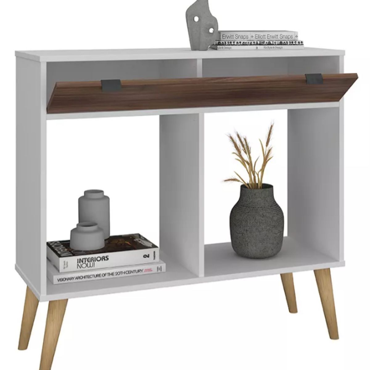 NACION MUEBLES - COMODA NACION MUEBLES WCLUB COLOR BLANCO