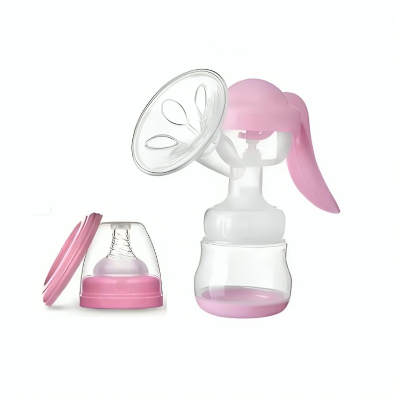 GENERICO - Extractor de Leche Manual Sacaleche con Mamadera