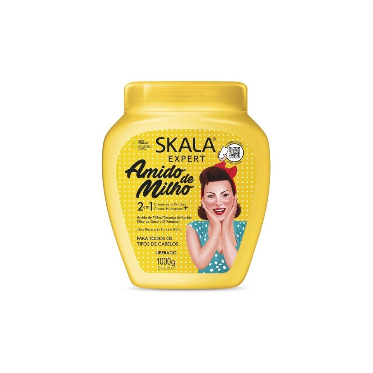 SKALA - Mascarilla Cap 2 en 1 Skala Amido Milho 1kg