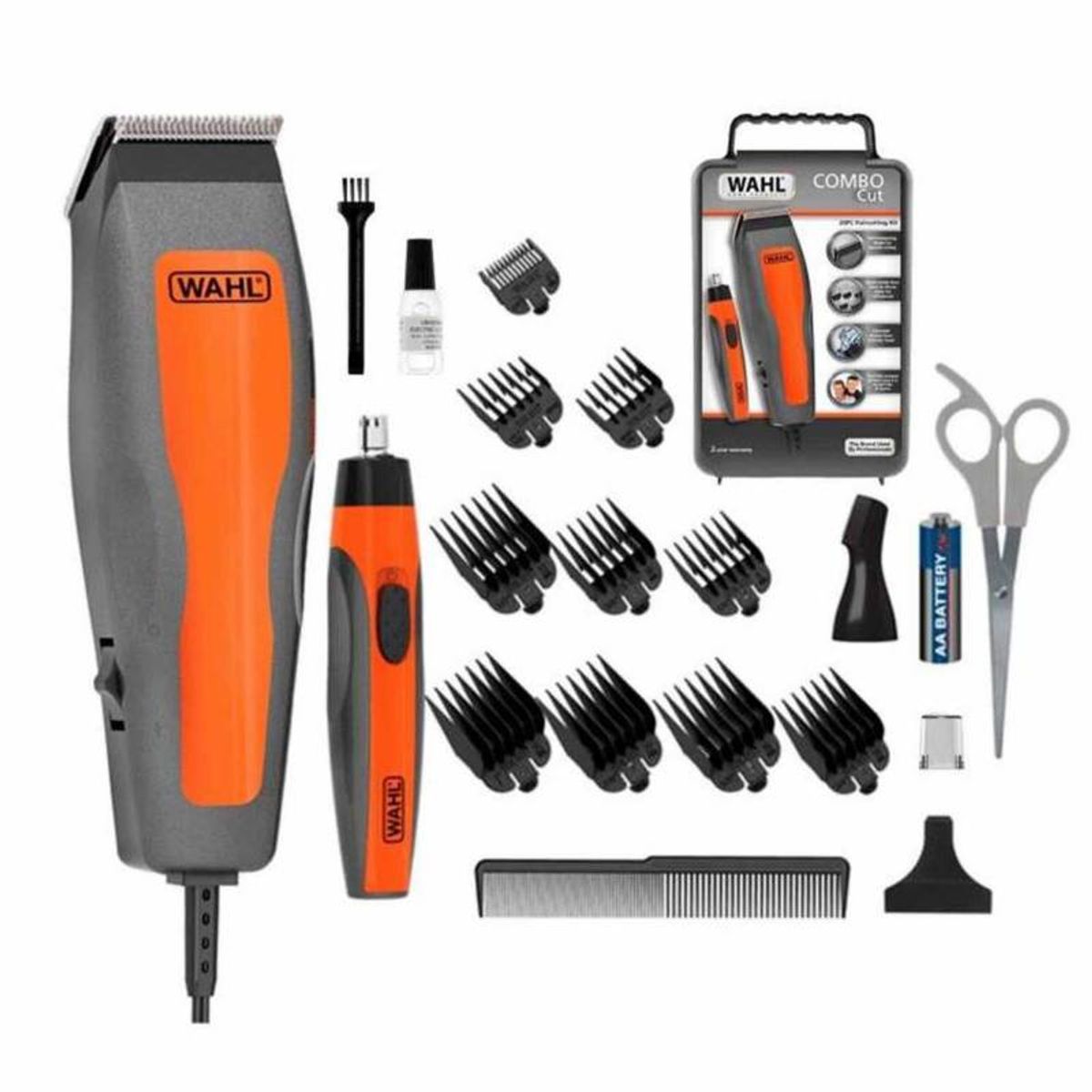 WAHL - Máquina de Cortar Cabello Combo Cut naranja